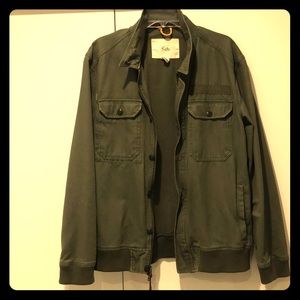 Men’s Green Ranger Zip Jacket- Large